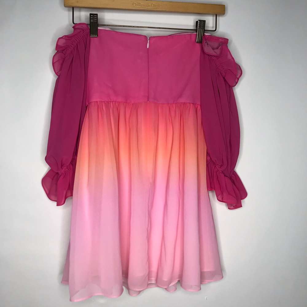 Lovers + Friends | Camila Ombre Off Shoulder Dress - Picture 6 of 10